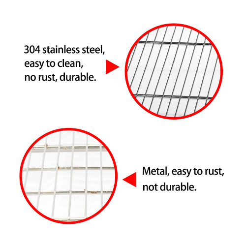 stainless steel barbecue metal mesh baking cooling rack