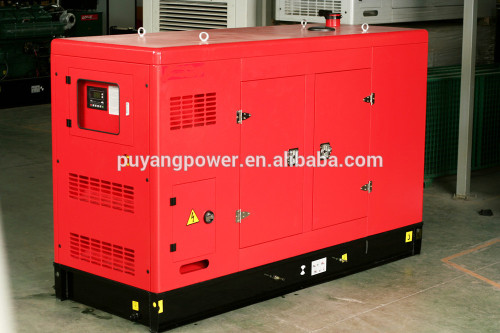 30KW Silent type diesel generation factory in China