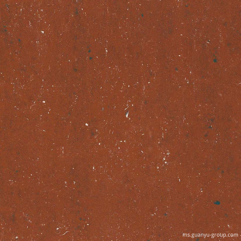 Red Double-Loading Polished Porcelain Tile