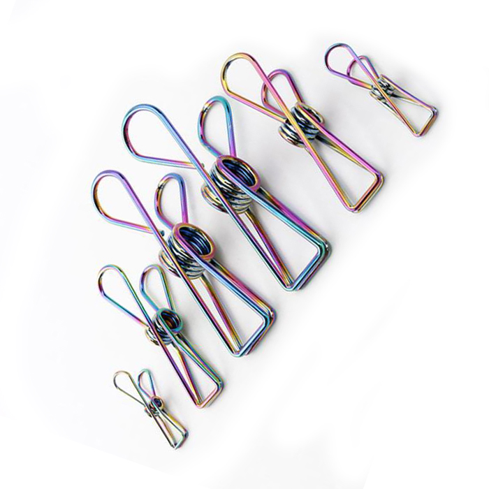 Photo Card Binder Clips Stainless Steel 304 Clothes Pegs With Customized Package