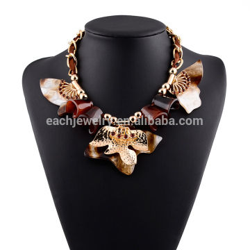 Factory Direct Wholesale Necklace Jewelries Leopard Print Pendant Necklace