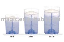 Clear deodorant container