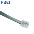 6P4C telephone cords RJ11 telephone flat cable