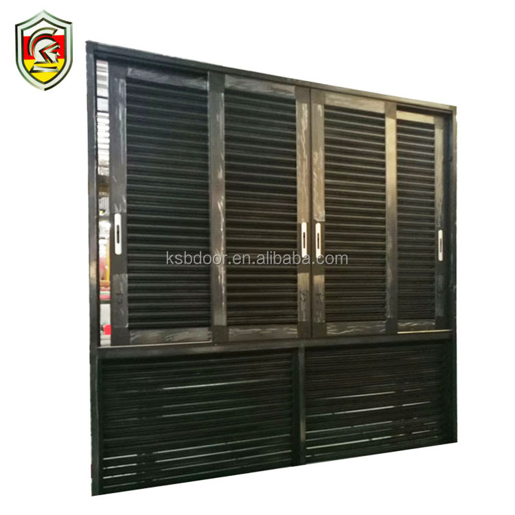 Ethiopia modern house design good wholesale price of aluminium frame sliding glass window