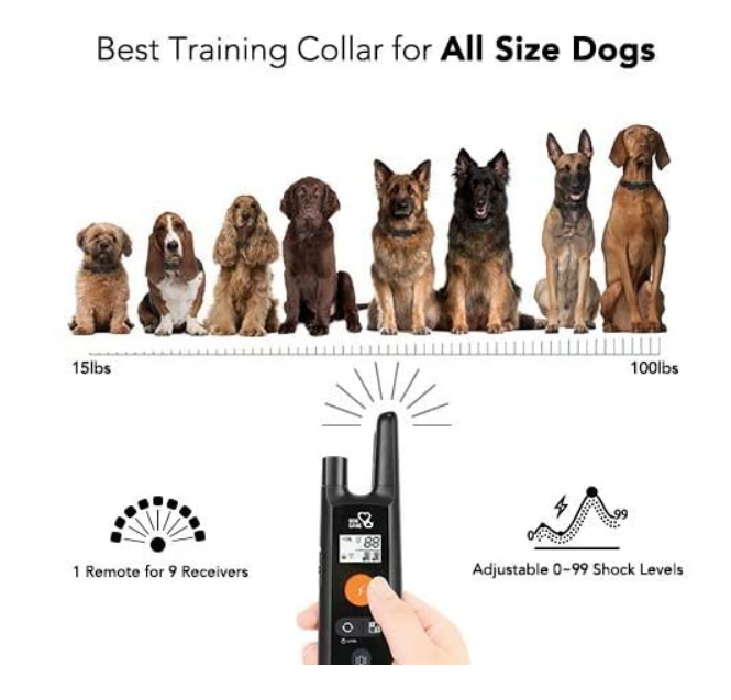 Waterproof Dog Bark Training Collar