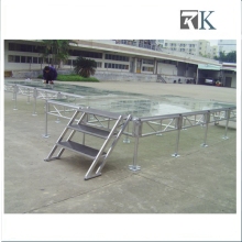 Aluminum Adjustable Event Acrylic Platform Stage