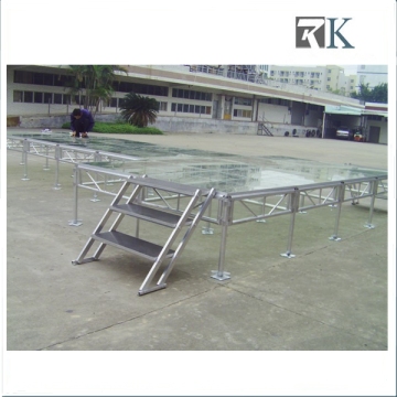 Aluminum Adjustable Event Acrylic Platform Stage