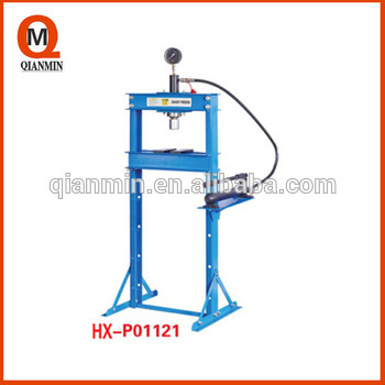 Pneumatic Hydraulic Shop Press With Guage