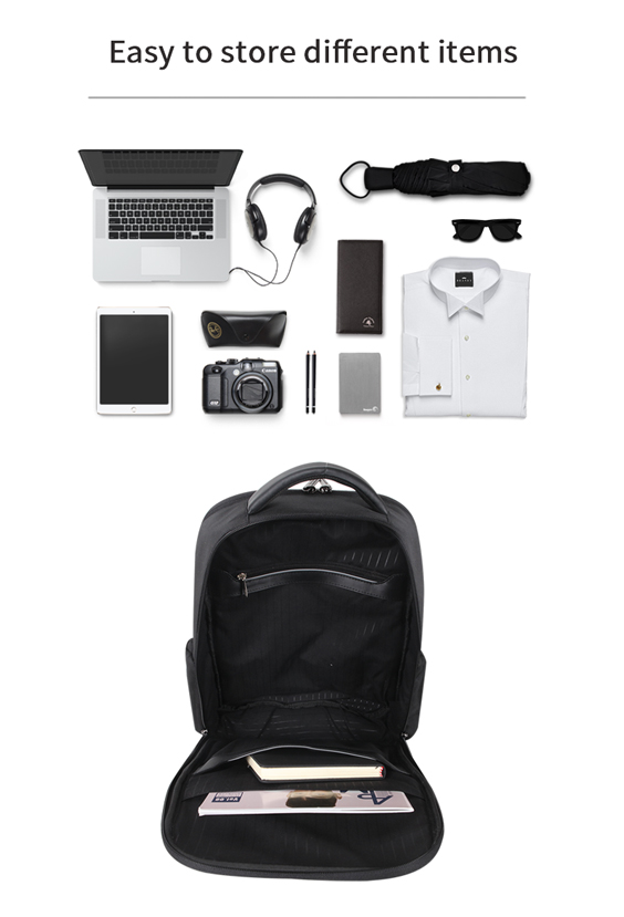 Newcom OBM ODM Fashion Polyester Waterproof Business Laptop Backpack