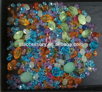 wholesale rainbow acrylic beads