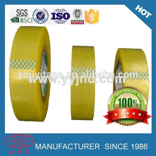 yellowish acrylic carton sealing tape