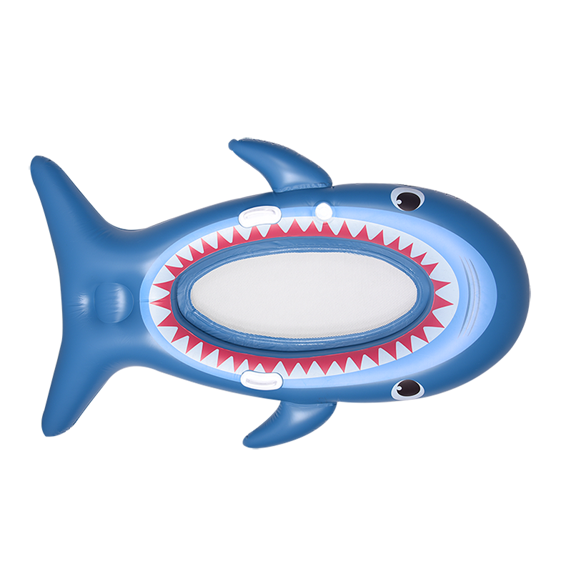 Summer Outdoor Ikrplodable Shark Beach Swimming Pool Float