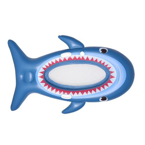 Yaz açık şişme köpekbalığı plaj yüzme havuzu şamandıra