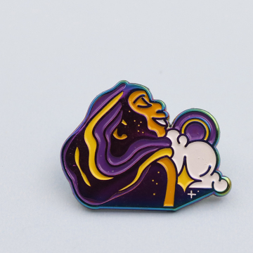 Wholesale Metal Crafts Gold Plated Soft Enamel Pin