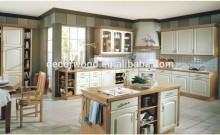 Best quality export white pvc mdf kitchen cabinet doors