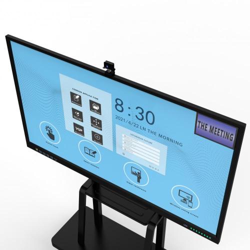 Умный 65-дюймовый сенсорный экран с двойной системой на 20 пальцев
