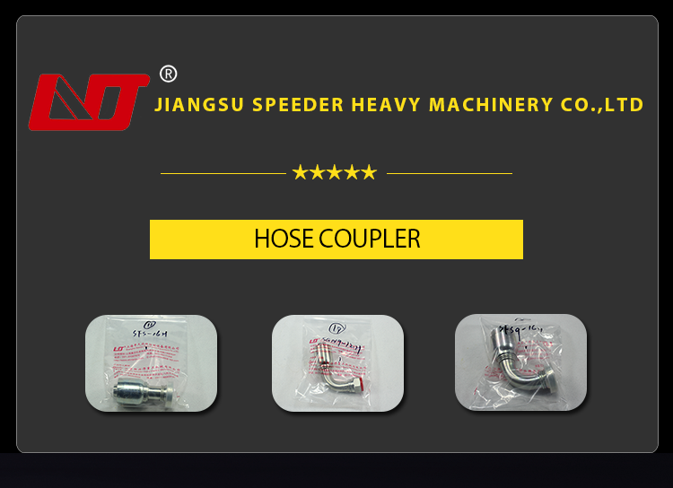 Rubber Hose End Fittings Flange Hydraulic Hose Fittings