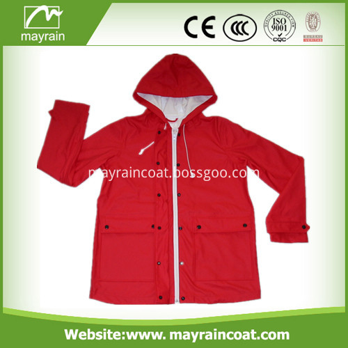 Ladies PU Raincoat on Sale