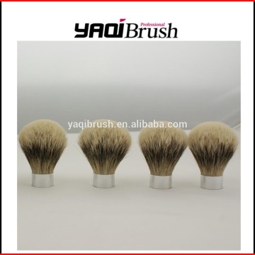 bulb badger shaving brush knot, domed badger hair knots, water drop badger knots