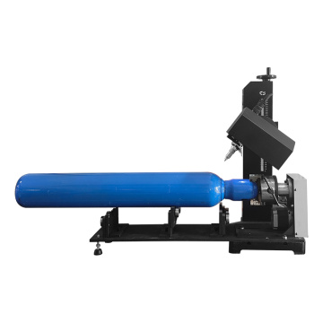 Desktop dot matrix gas cylinder rotary marking machine