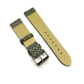 Custom Fishskin pattern Genuine leather watch strap