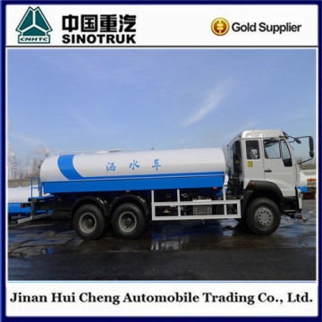 Sinotruk Howo 20000 liters water tank truck dimensions