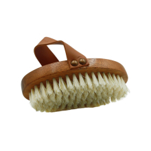 Natural Wooden Beech Wood Body Bath Dry Brush Massager