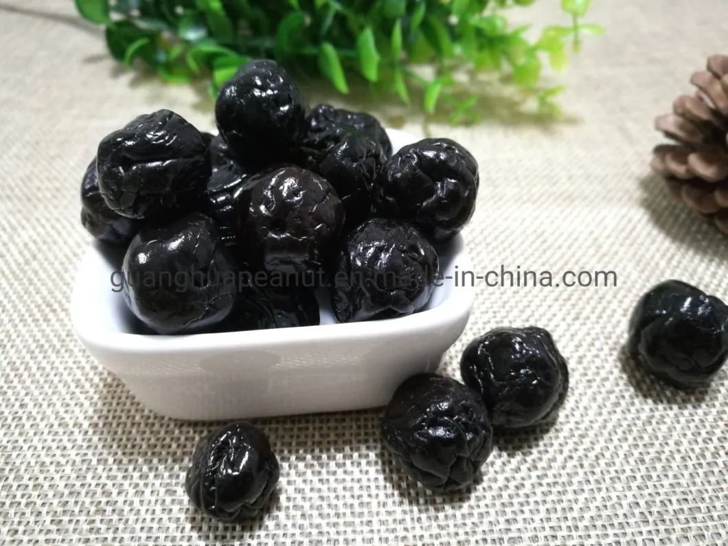 Factory Price Export Quality Dried Black Plums with Sugar