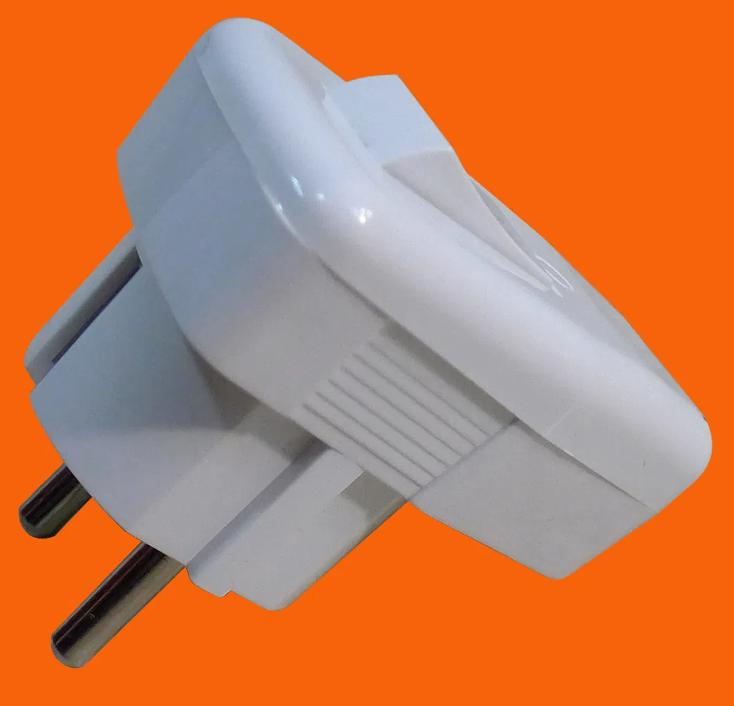 Elendax Power Plug 10- 16A with Switch White for French