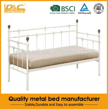 Hot selling metal sofa bed day bed parts iron day bed
