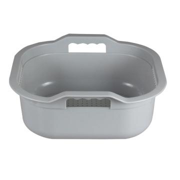 TELEA Kitchen Sink Washing Bowl Colander - Plastic Colander for Kitchen Cabinets