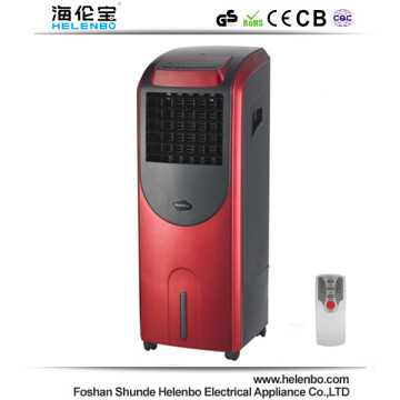 Air purifying evaporative electrical power source air cooler fan