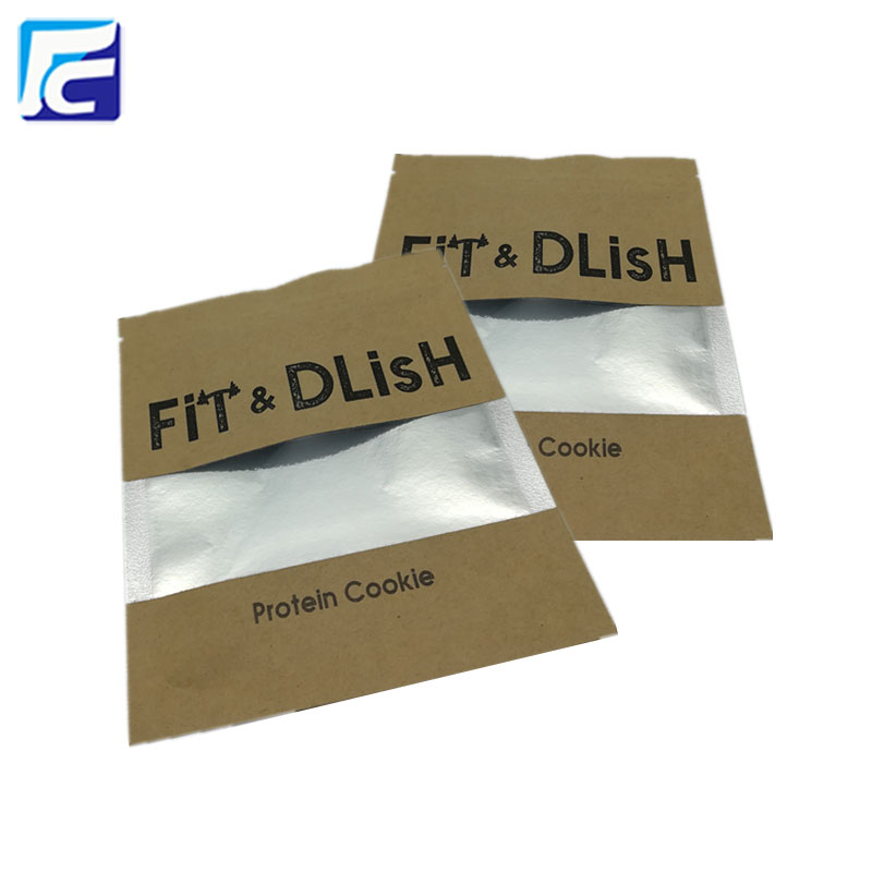 Customized eco-friendly small three side seal bags