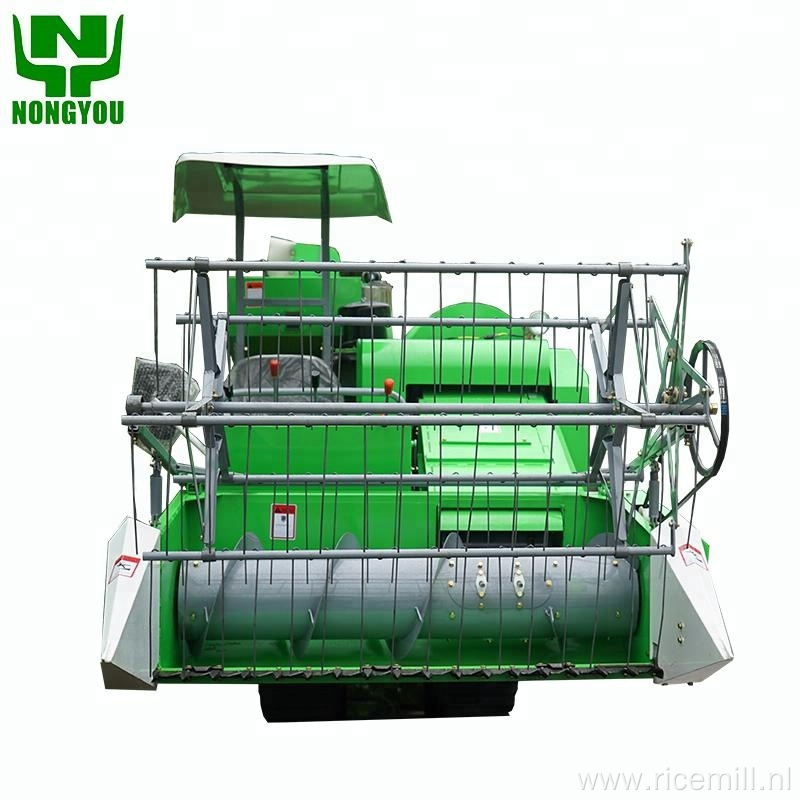 Easy operation mini combine harvester price