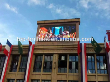 IP65 waterproof SMD 3in1 Full color p8 outdoor led video displays