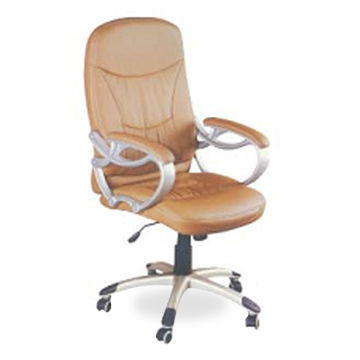 PU Executive Chair with 35# Sponge/Nylon Arm/Leg Materials and Elegant Design