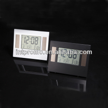 Multifunciton solar powered digital clock