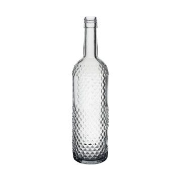 Pattern Vodka Whiskey Glass Bottle