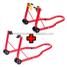 High Quality One Pair Front and Rear Paddock Stand