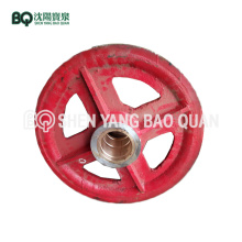 490*90 ფოლადის pulley for H336b Tower Crane