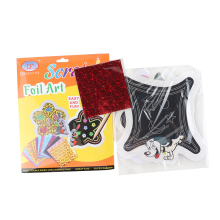 DIY Foil Art Coloring Scratch Sticker Pictures: A Fun Children's Educational Toy