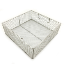 Customized size 304 Stainless Steel mesh Woven Wire mesh Sterilization Baskets