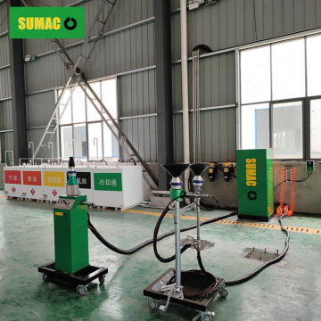 ELV Recycler Used Vehicle Oil Drain Station