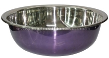 Stainless steel wash bowl