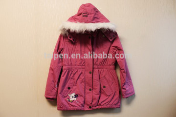 Wholesale Fashion Style Long Winter Coats for Kids