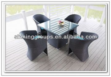 Outdoor Square Table Modern Furniture Garden Set