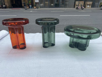 Modern glass Soda Side Tables