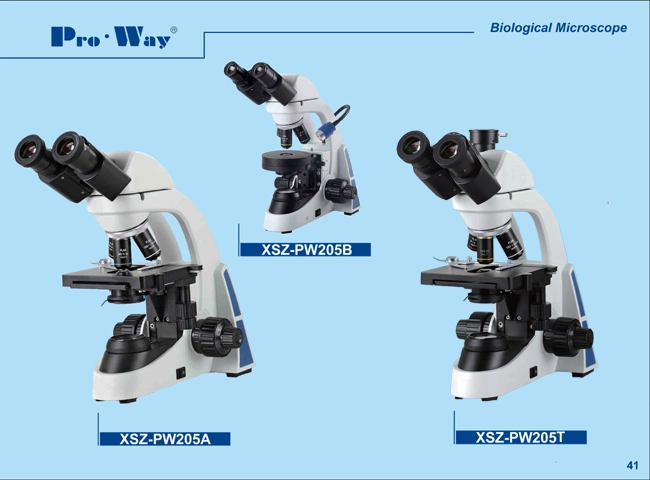 40x-1000x LED SEIDENTOPF BINOCULAR BIOLOGICAL MICROSCOPE (XSZ-PW205)