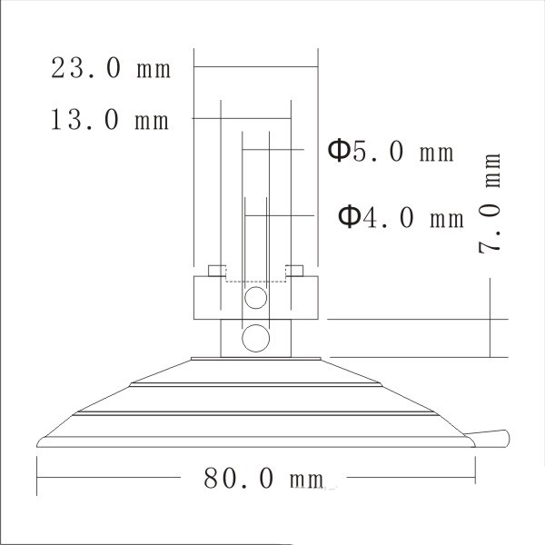 Heavy Duty Silicon Suction Cup Wall Hooks