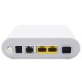 Plástico branco 2GE+1POTS ONT GPON